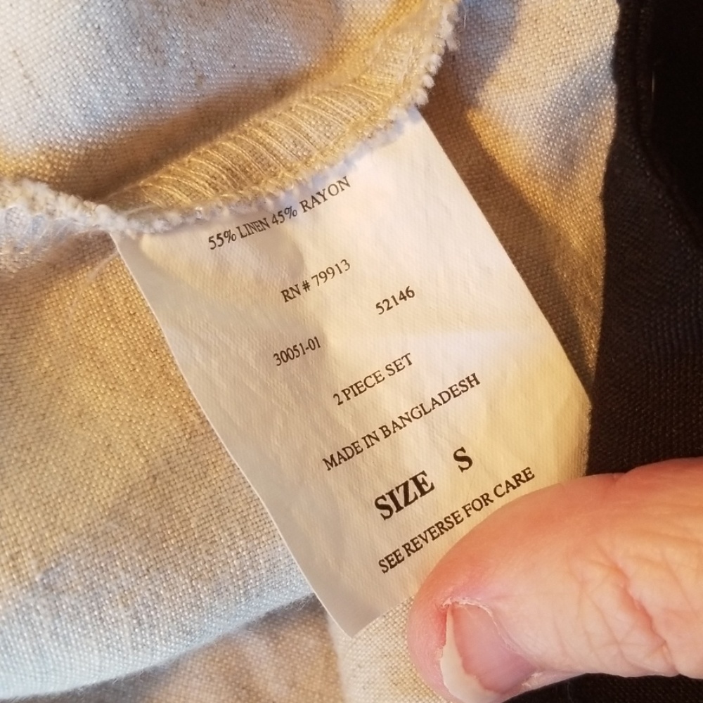 Oh Baby by Motherhood Linen Sleeveless Top - Picture 7 of 8